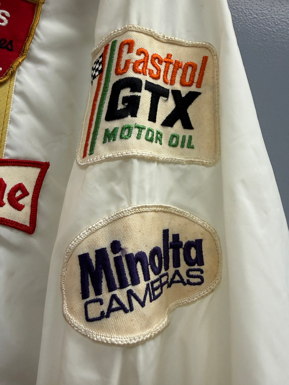1970's Vel’s Parnelli Jones Racing Jacket White Patches full zip - Minolta
