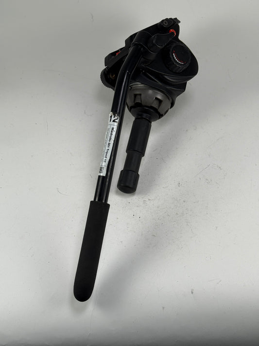 Manfrotto 501HVD Head Fluid Head w/ Handle, QR Plate