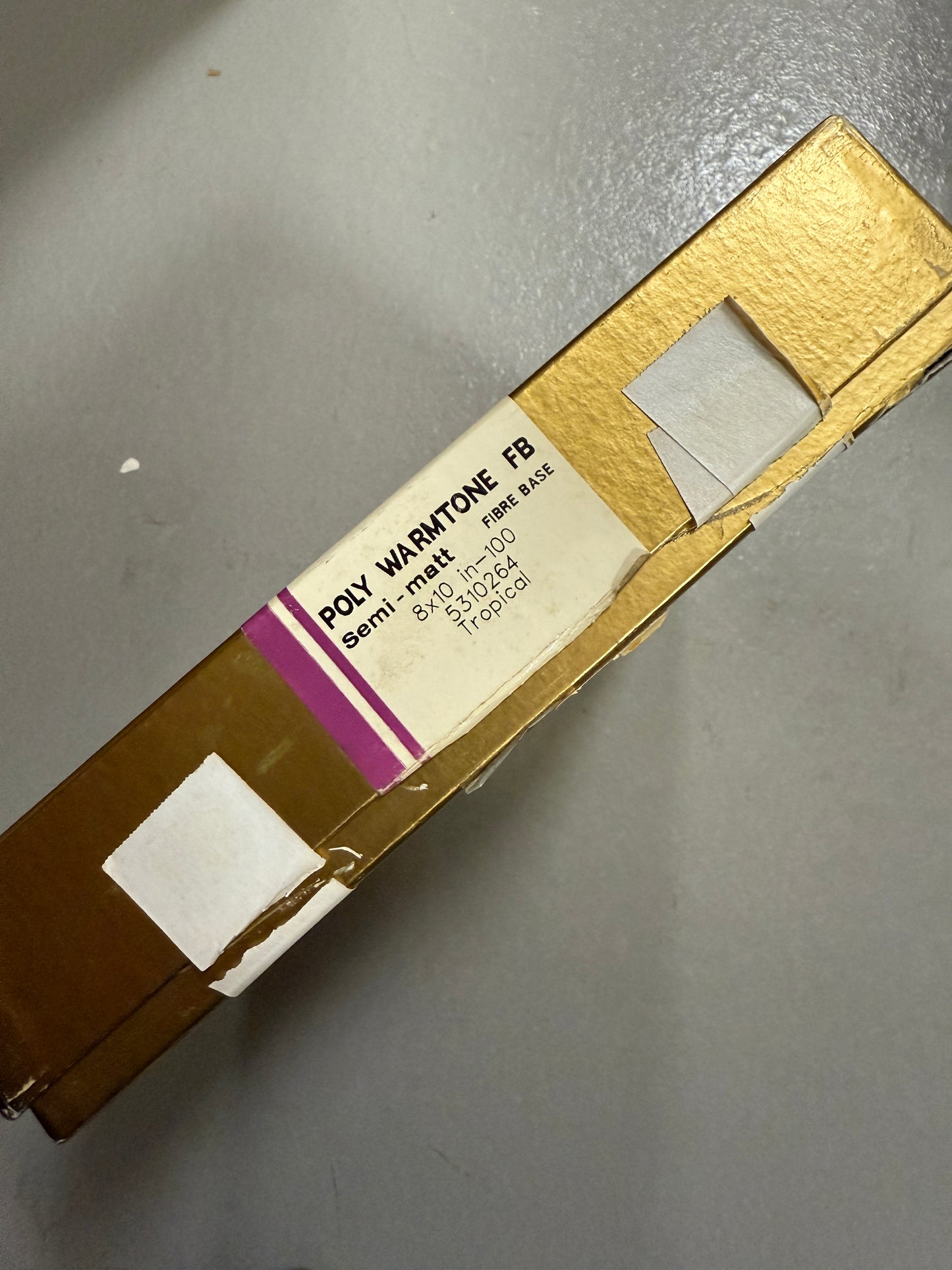 Forte Elegance semi matte Poly warm tone FB 8x10" Photo Paper