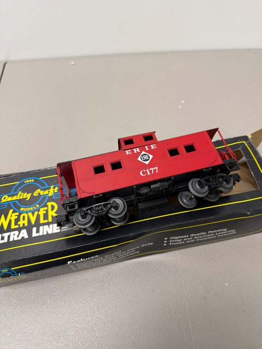 Weaver Ultra Line Erie Caboose C177 O Scale U2914 – Boxed