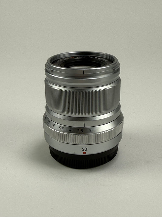 Fuji Fujifilm XF 50mm f2 R WR Lens X Mount Silver