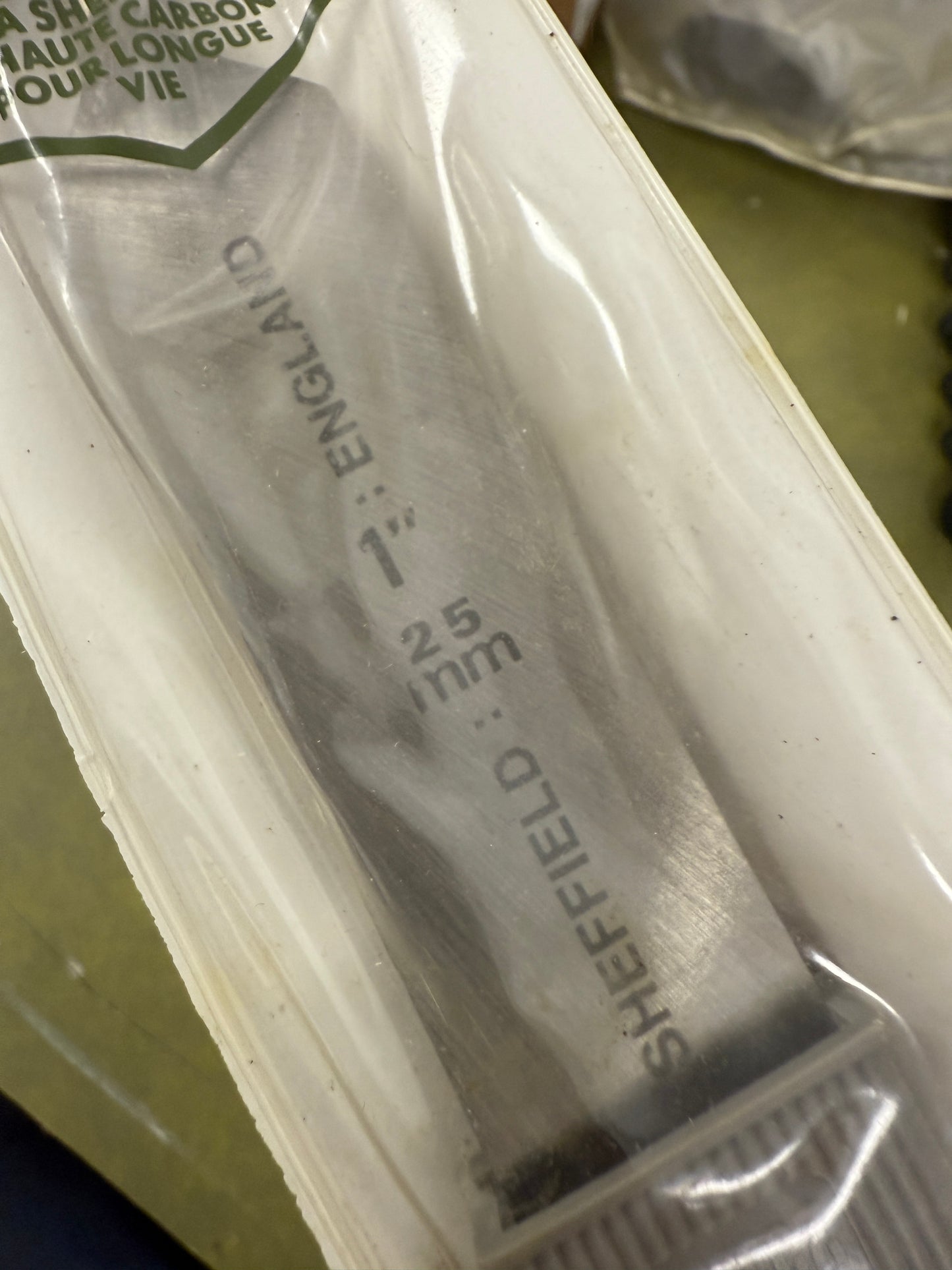 Vintage Marples sheffield M601 1'' 25mm Spoon Bit Wood Carving Chisel Tool