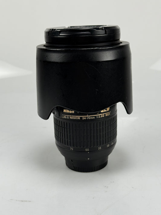 NIKON AF-S NIKKOR 24-70mm f2.8 G ED Zoom Lens