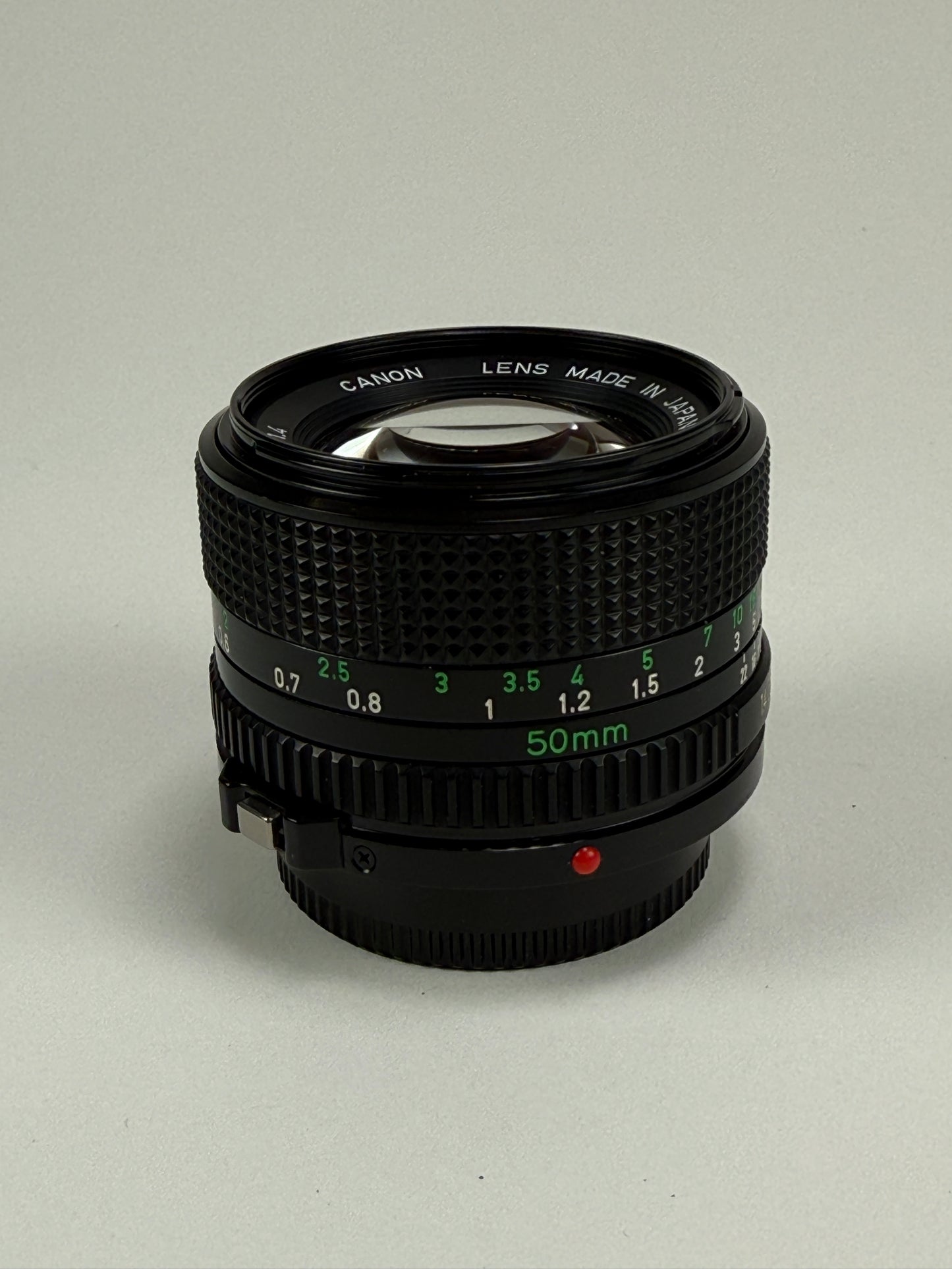 Canon FD New 50mm f1.4 MF prime Lens