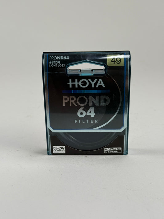 Hoya ProND 64 Filter 49mm ND64(1.8) 6 Stops