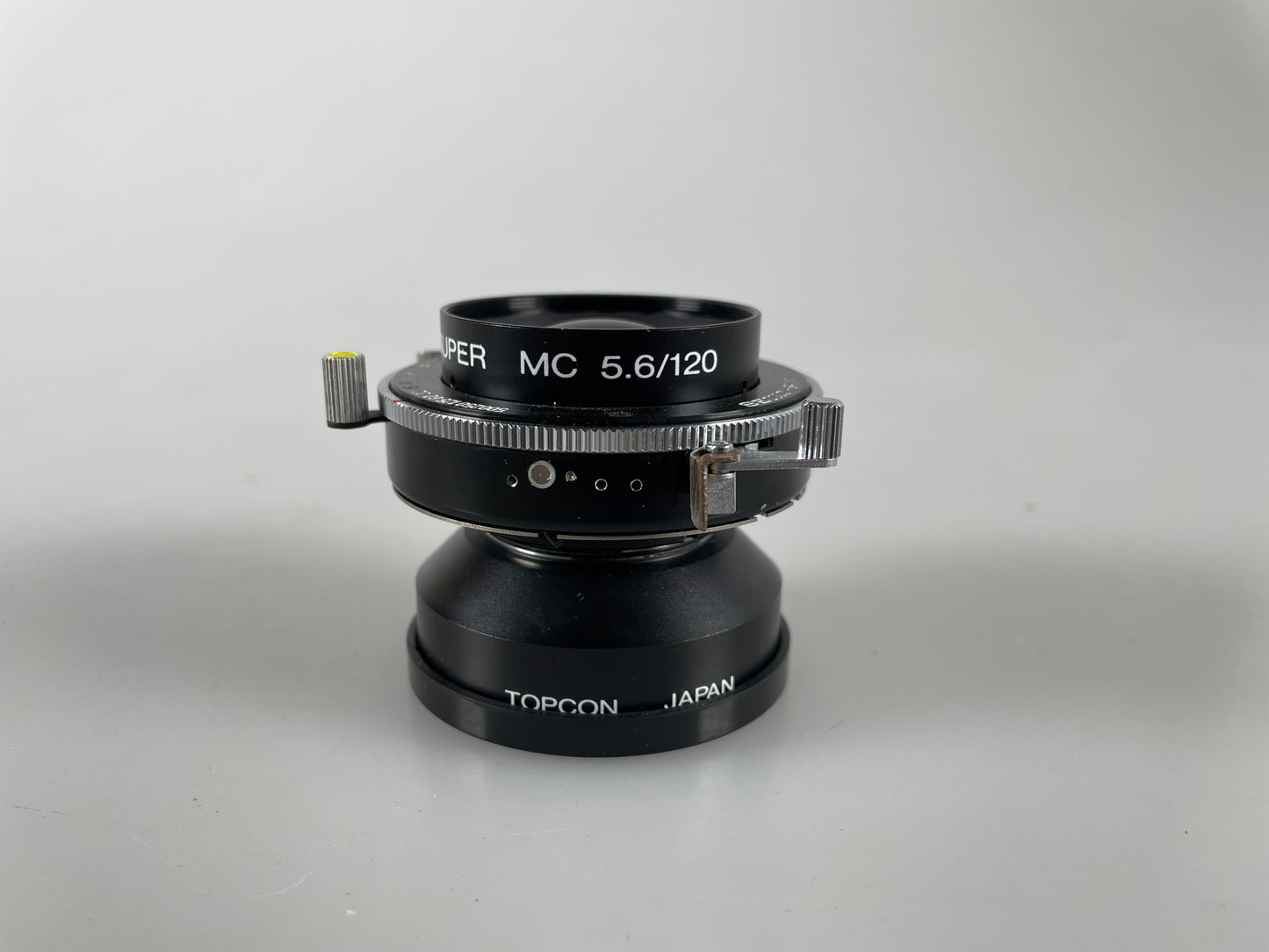 Horseman Super MC 120mm f5.6 lens in Seiko shutter large format lens