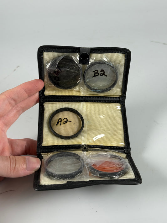 Set of 5 Nikon 39mm Glass Filter ND 4X, O56, B2, A2, L37C