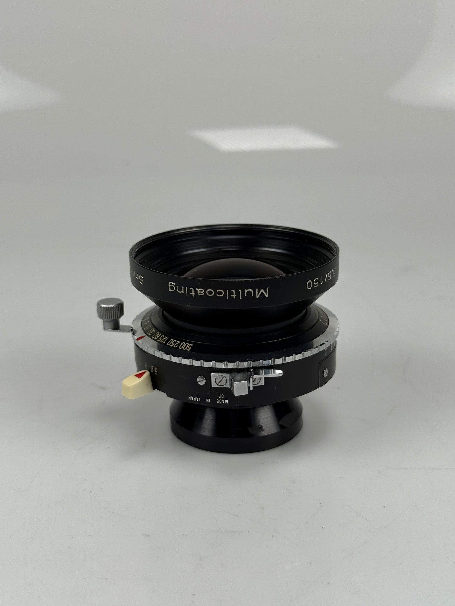 Schneider Symmar-S 150mm f5.6 4x5 View Camera Lens w/ Copal No. 0 Shutter
