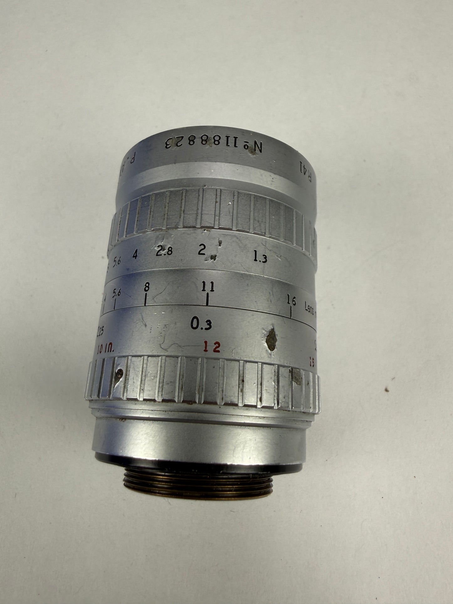 B&H Angenieux 15mm f1.3 R41 C Mount Lens Camera Adapt M4/3 BMPCC Bolex