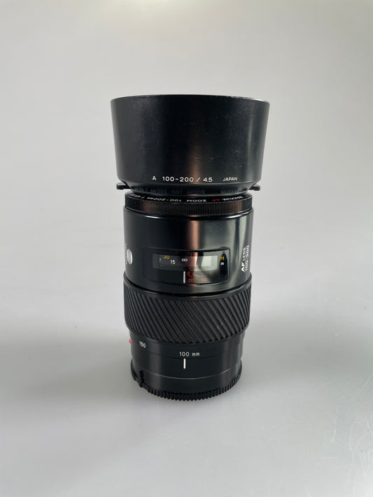 Minolta AF Maxxum 100-200mm f4.5 Lens Sony A