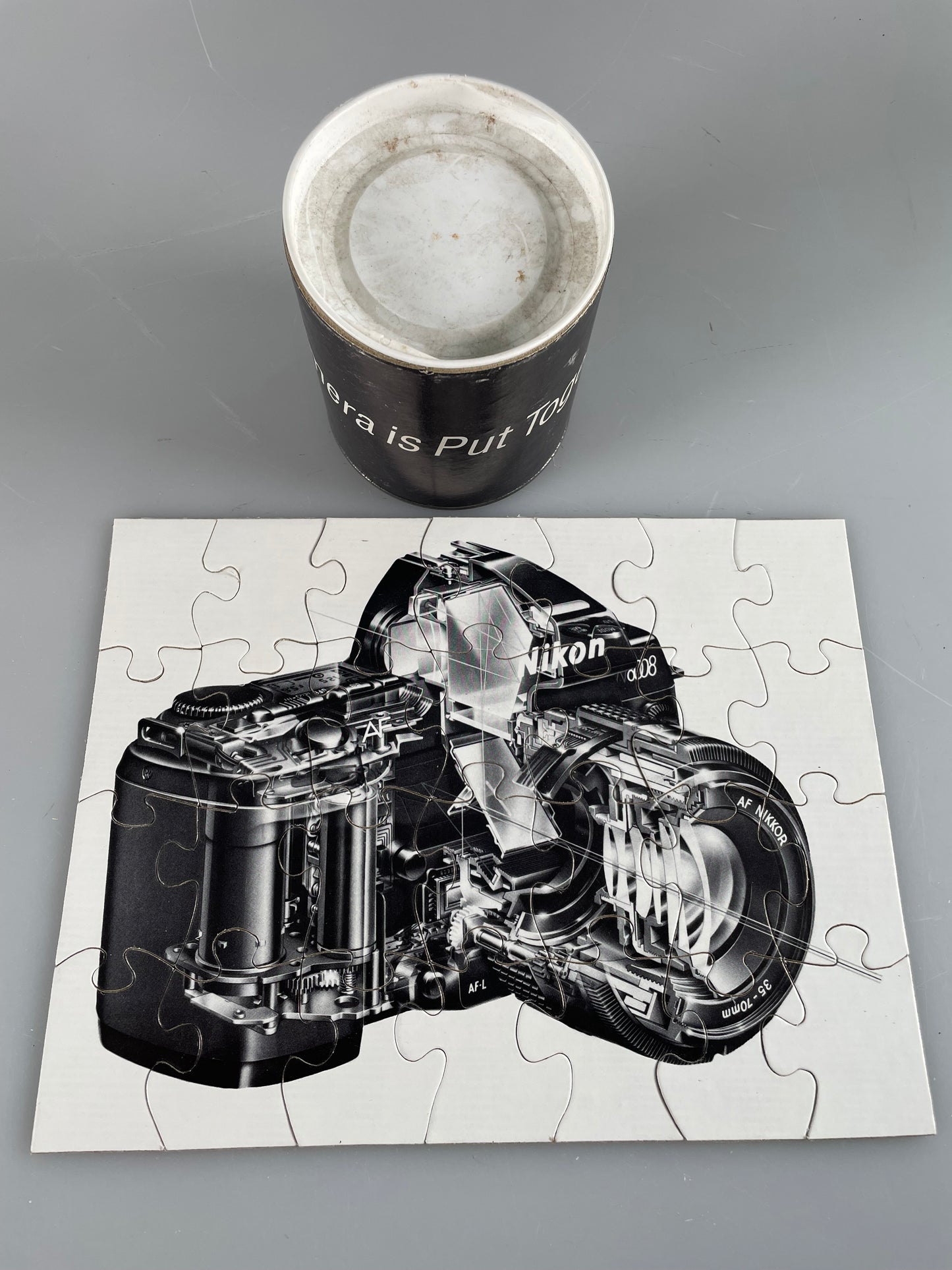 Nikon N8008 Cutaway puzzle Promotional Item