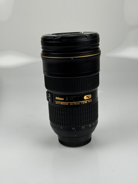 NIKON AF-S NIKKOR 24-70mm f2.8 G ED Zoom Lens