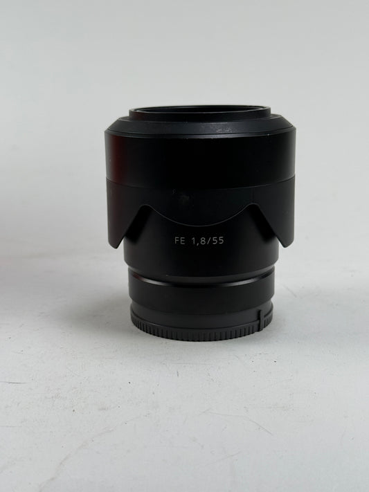 Sony 55mm F1.8 Sonnar T FE ZA Full Frame Prime Lens - Black SEL55F18Z