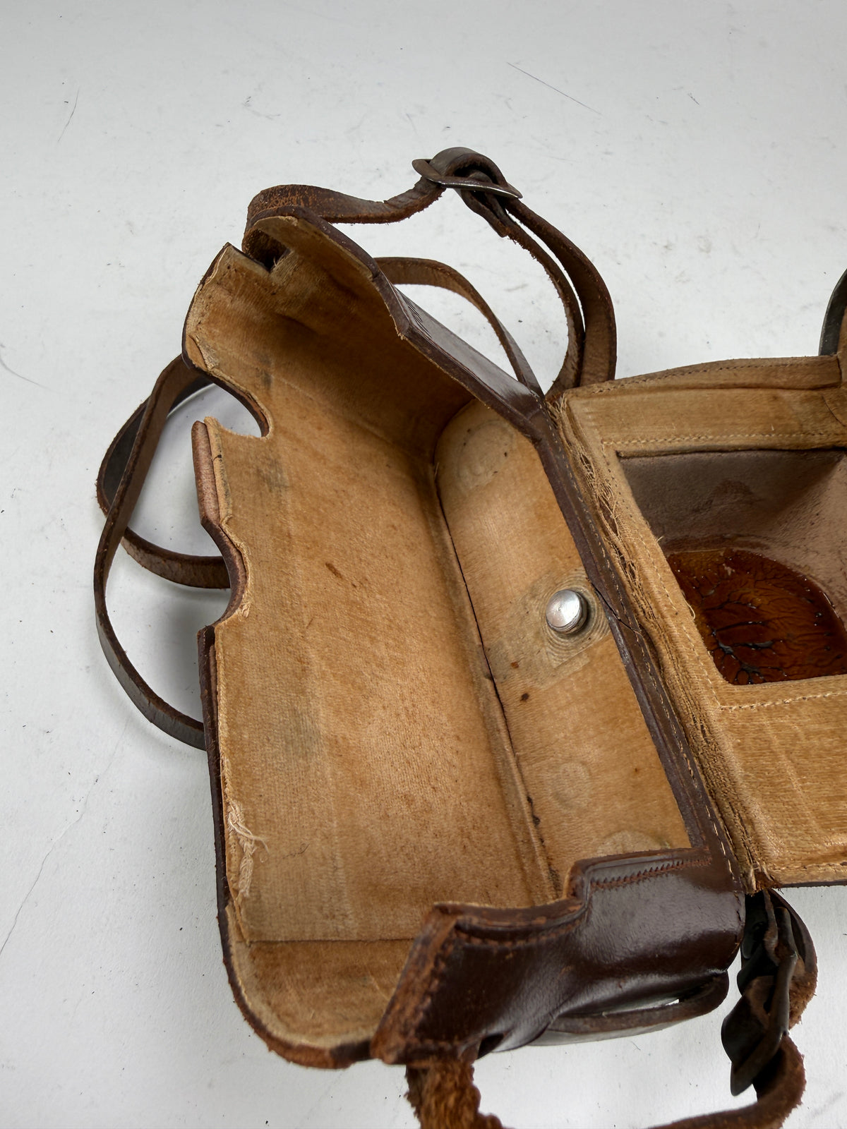 Zeiss Ikon Contax III Brown Leather Case with Strap 1787/2 Rangefinder