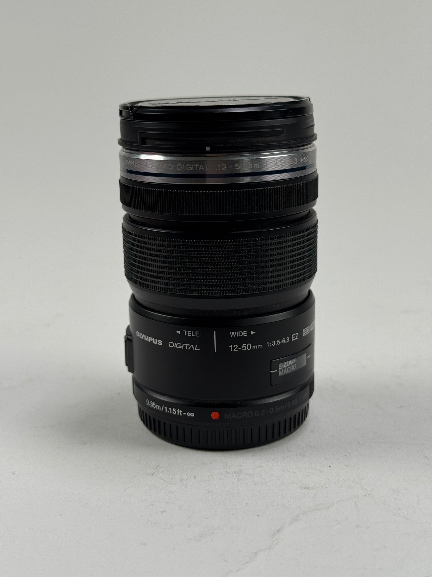 OLYMPUS 12-50mm F3.5-6.3 M.ZUIKO Digital ED EZ Lens black