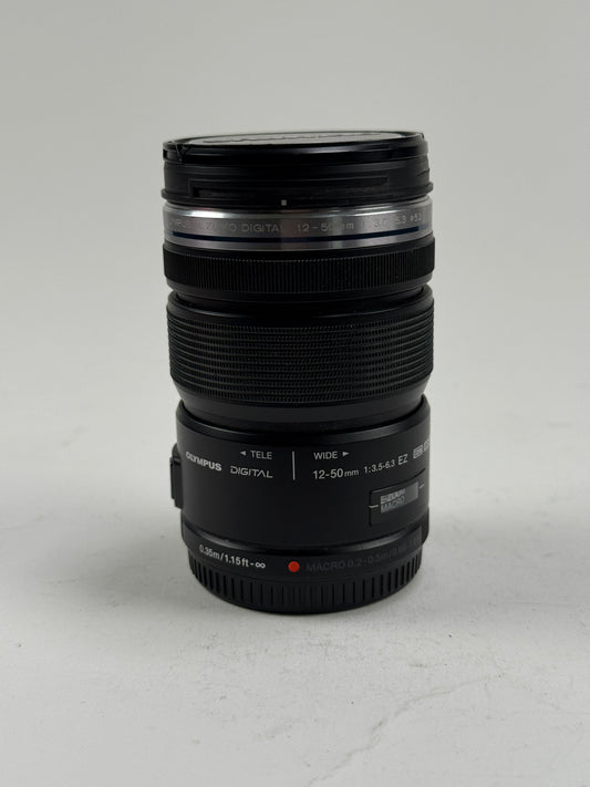 OLYMPUS 12-50mm F3.5-6.3 M.ZUIKO Digital ED EZ Lens black