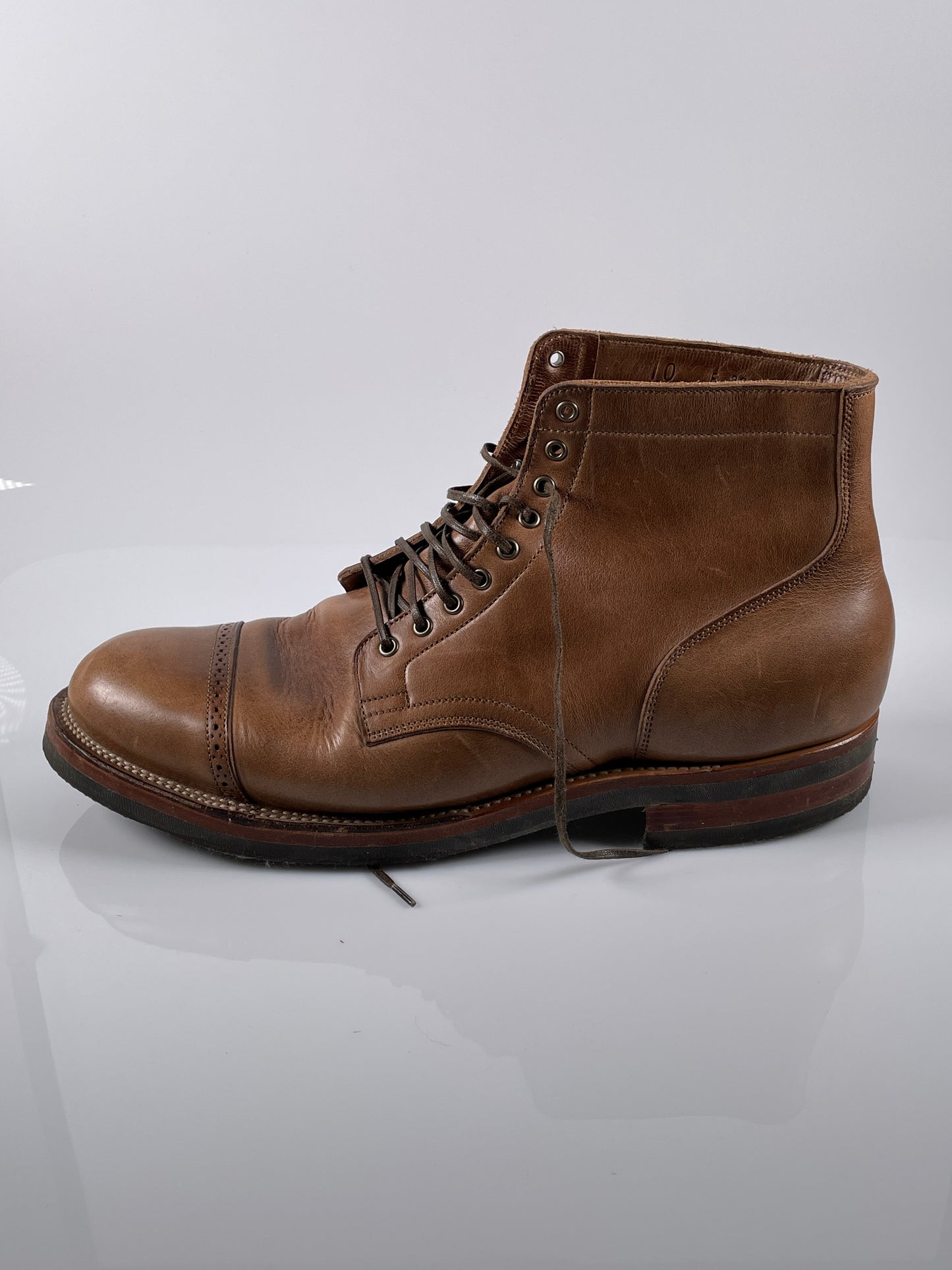 Viberg Service Boot 2030 - Tan Brown Size US 10