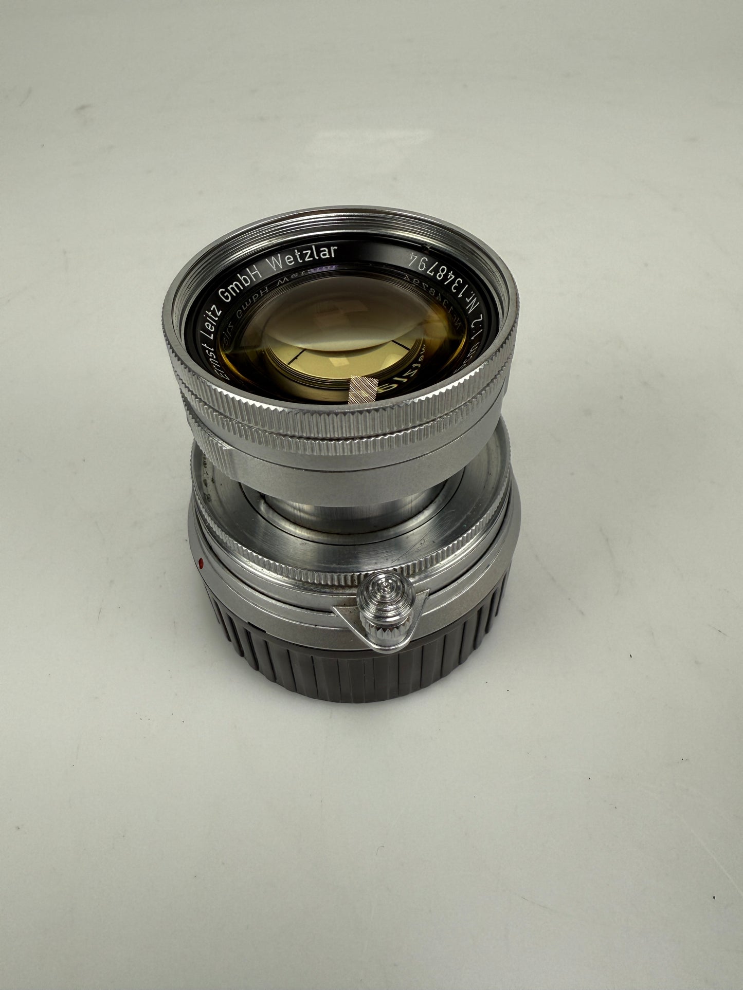 Leica 50mm f2 Summicron Radioactive M mount Rangefinder Lens