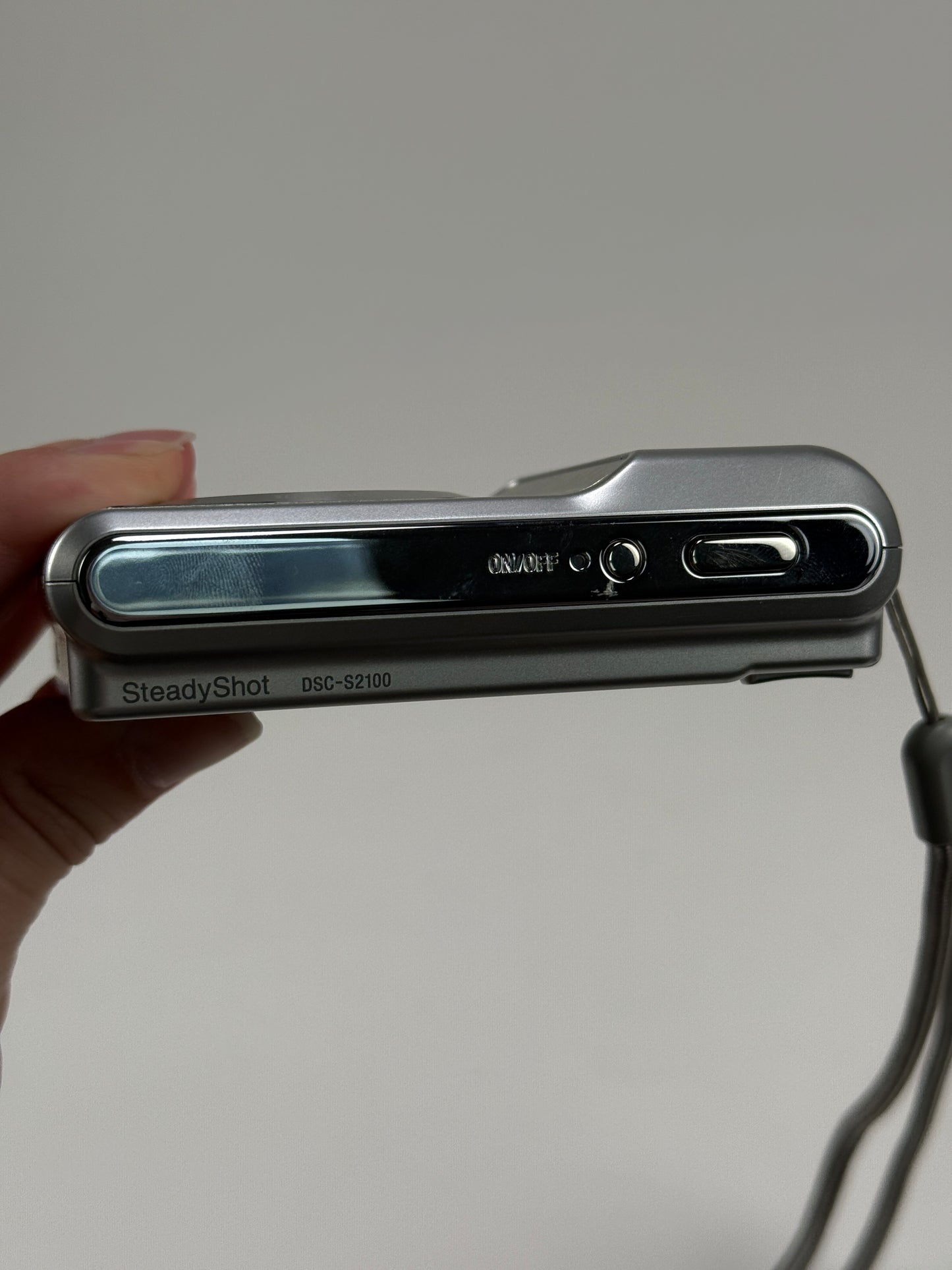 Sony Cyber-shot DSC-S2100 12.1MP Digital Camera Silver Point Shoot