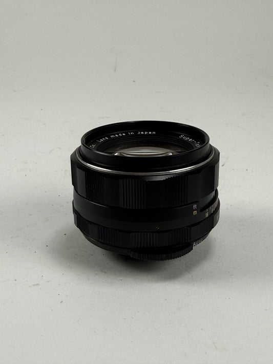 ASAHI PENTAX SUPER TAKUMAR 50mm F1.4 M42 lens