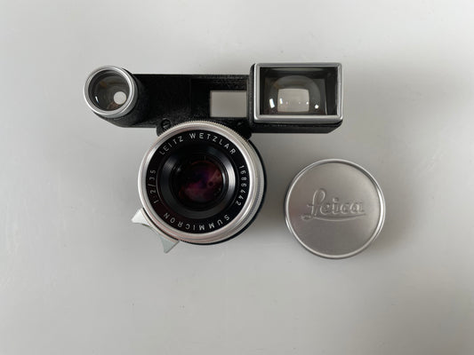 Leica V1 Eight / 8 Element Summicron 35mm F2 w/ Goggles SAWOO Germany