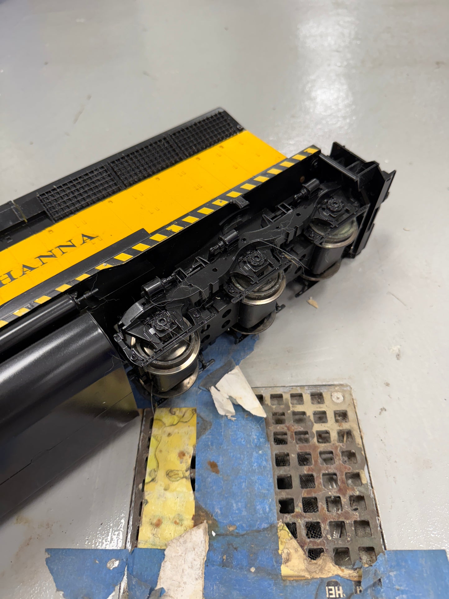 G Scale Susquehanna SD-45 diesel locomotive | #3614 | RARE train