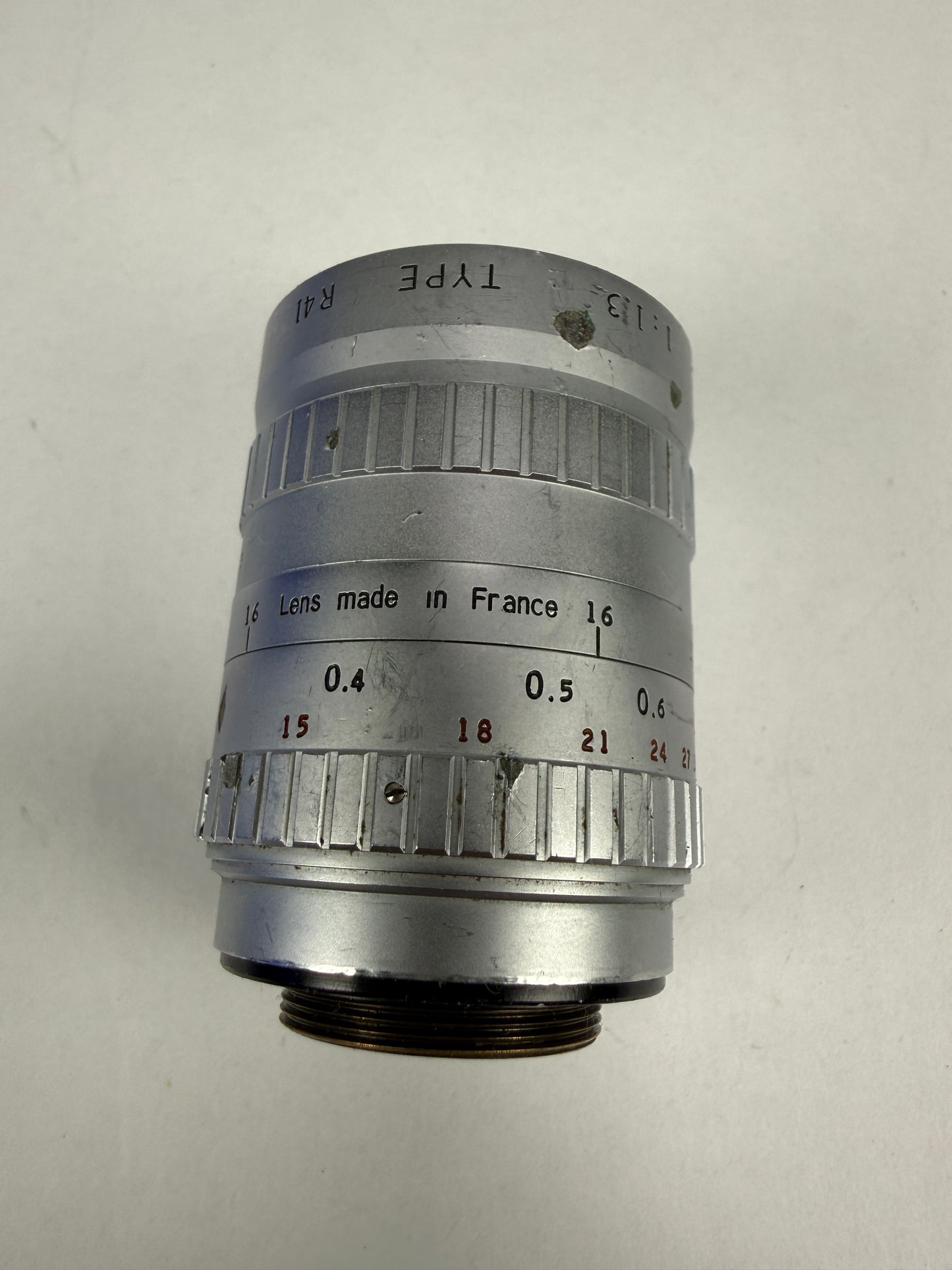 B&H Angenieux 15mm f1.3 R41 C Mount Lens Camera Adapt M4/3 BMPCC Bolex