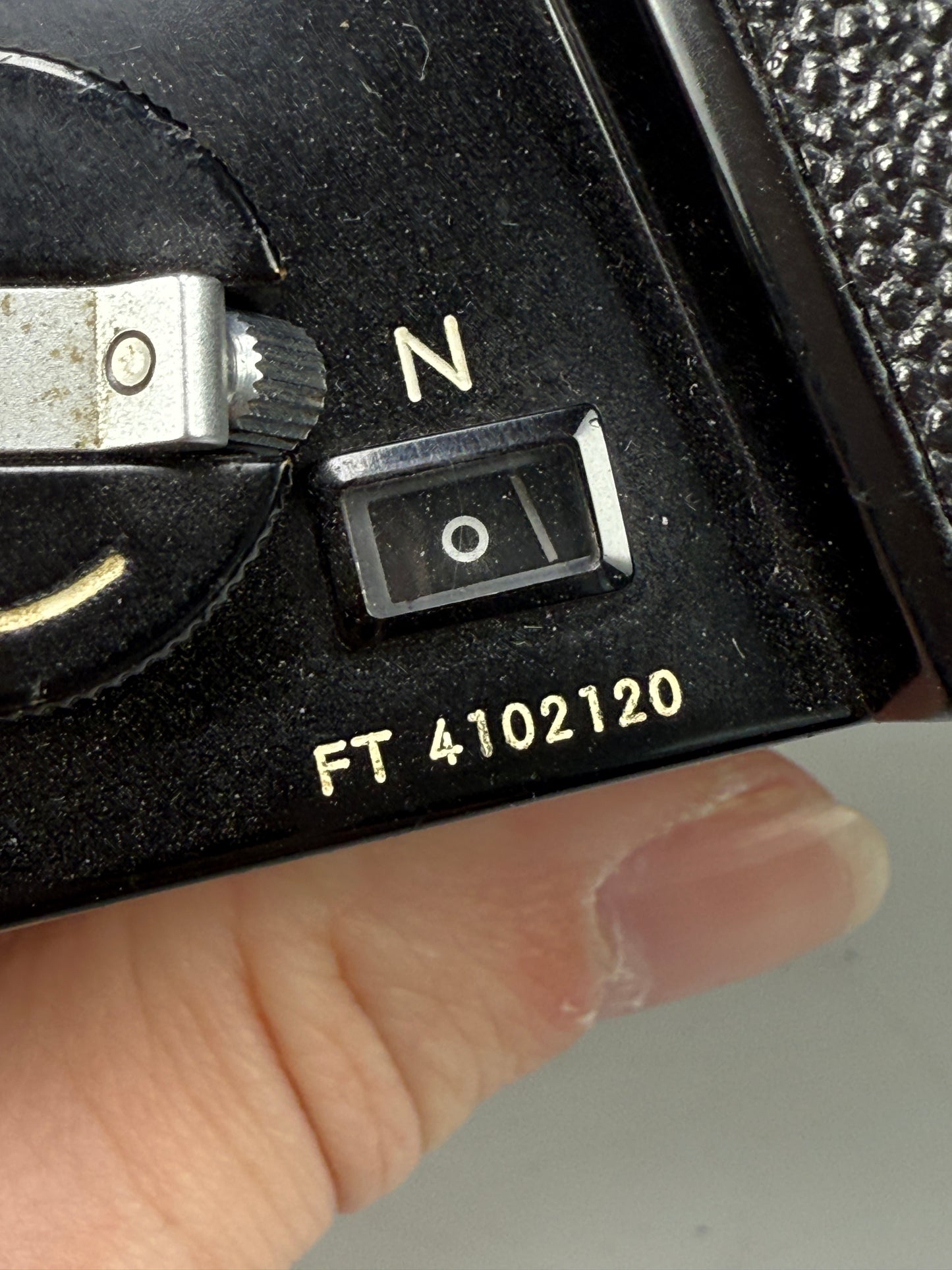 Nikon Nikkormat FT 35mm SLR Film Camera body Black