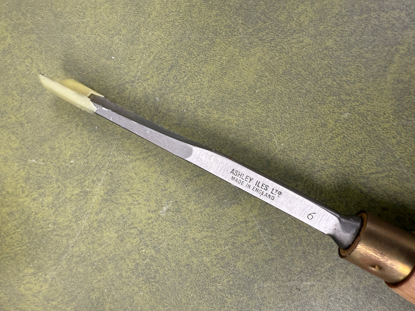 Vintage Ashley Iles Carving Gouge No 6 Chisel