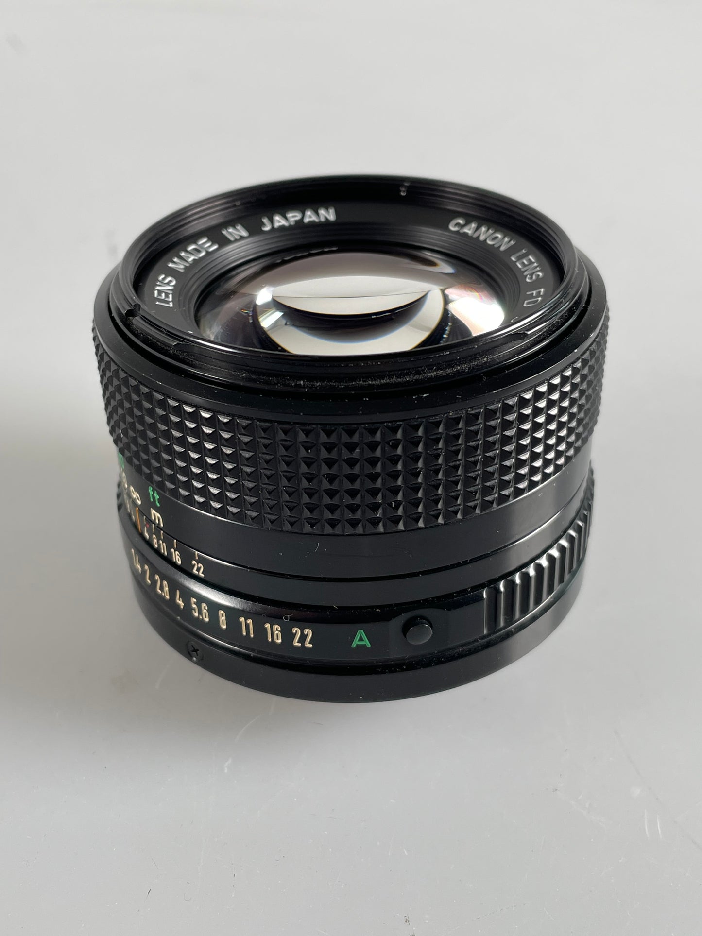 Canon FD New 50mm f1.4 MF prime Lens