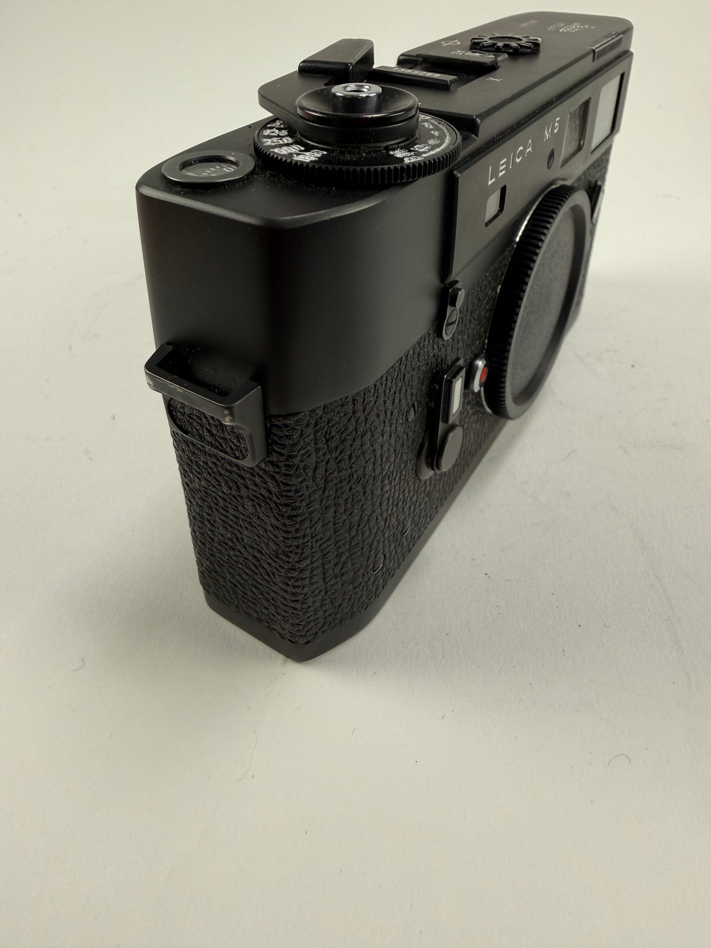 Leica M5 3 Lug Black Chrome 35mm Rangefinder Film Camera