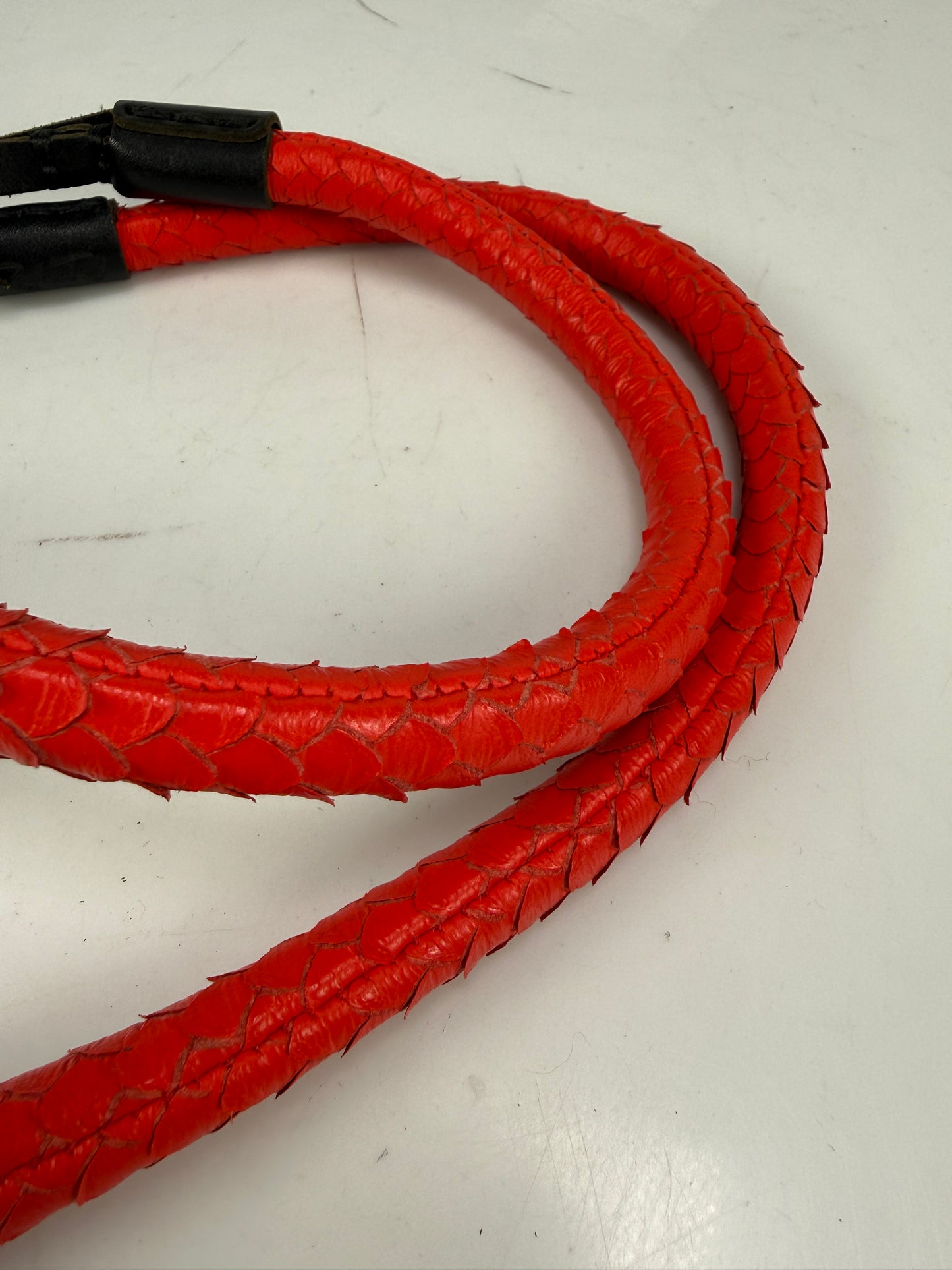 Rock N Roll Red leather Camera Strap For Leica M