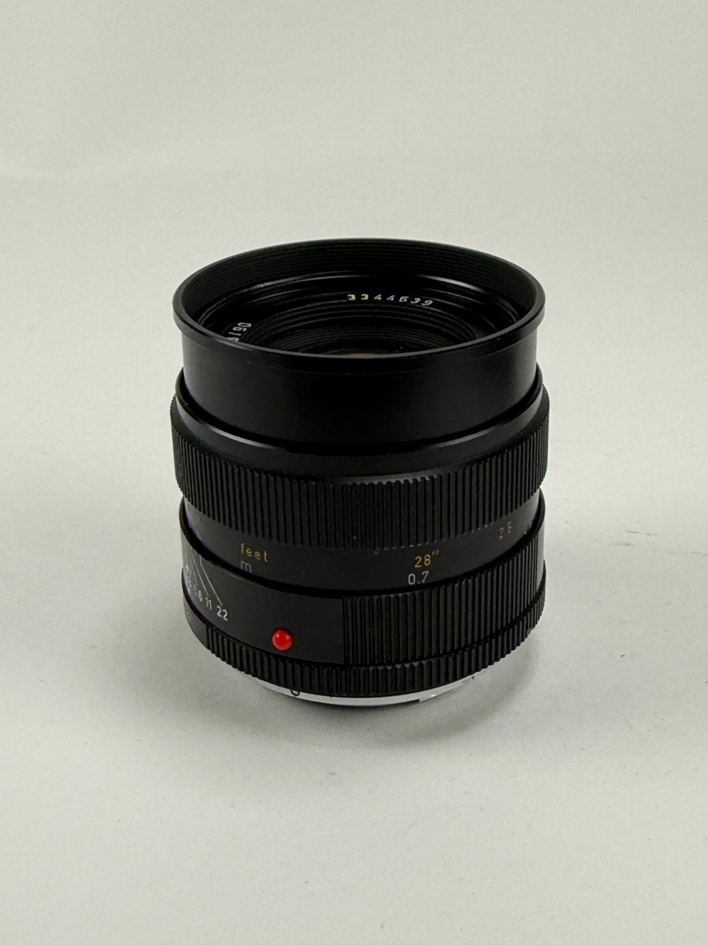 LEICA LEITZ 90mm ELMARIT-R F2.8 LENS 3 cam E55