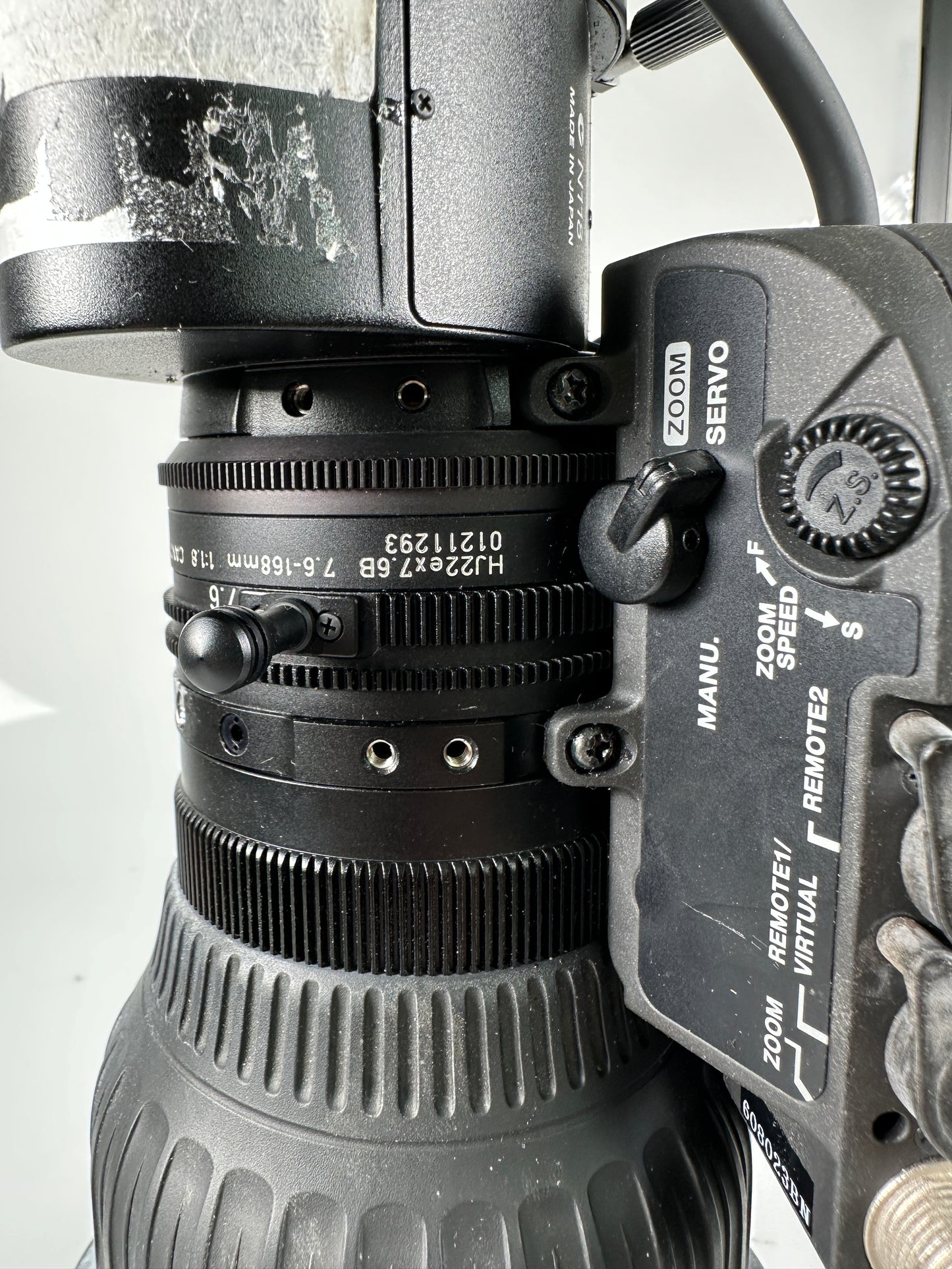 Canon HJ22ex7.6b 22x Portable HDTV Production Zoom Lens