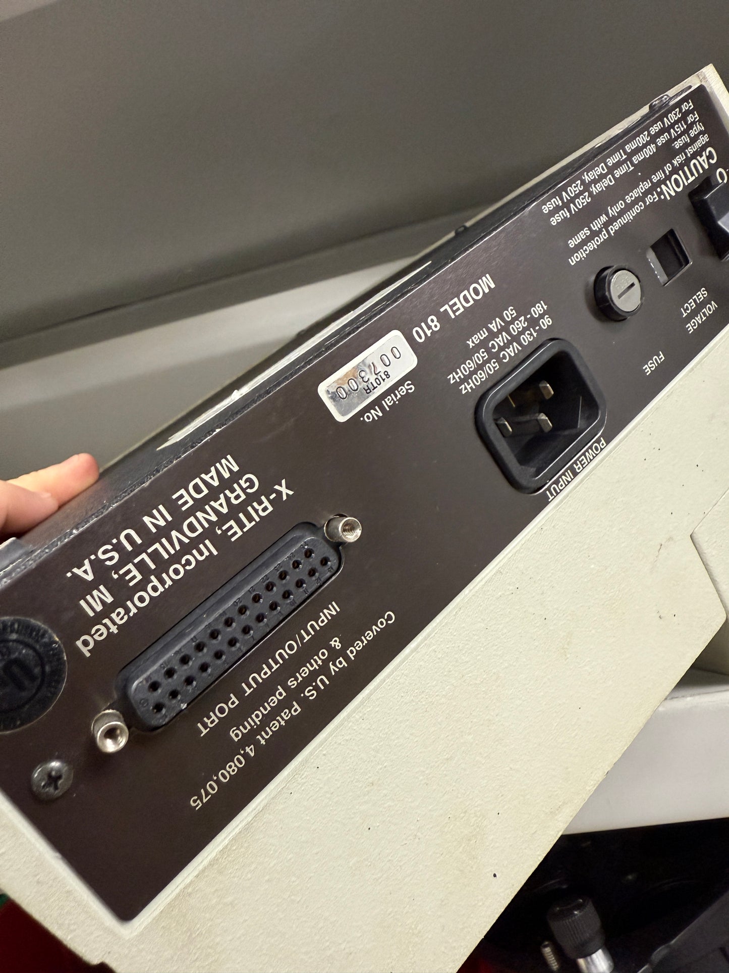 X-RITE 810 (Branded NORITSU) Transmission & Reflection Densitometer