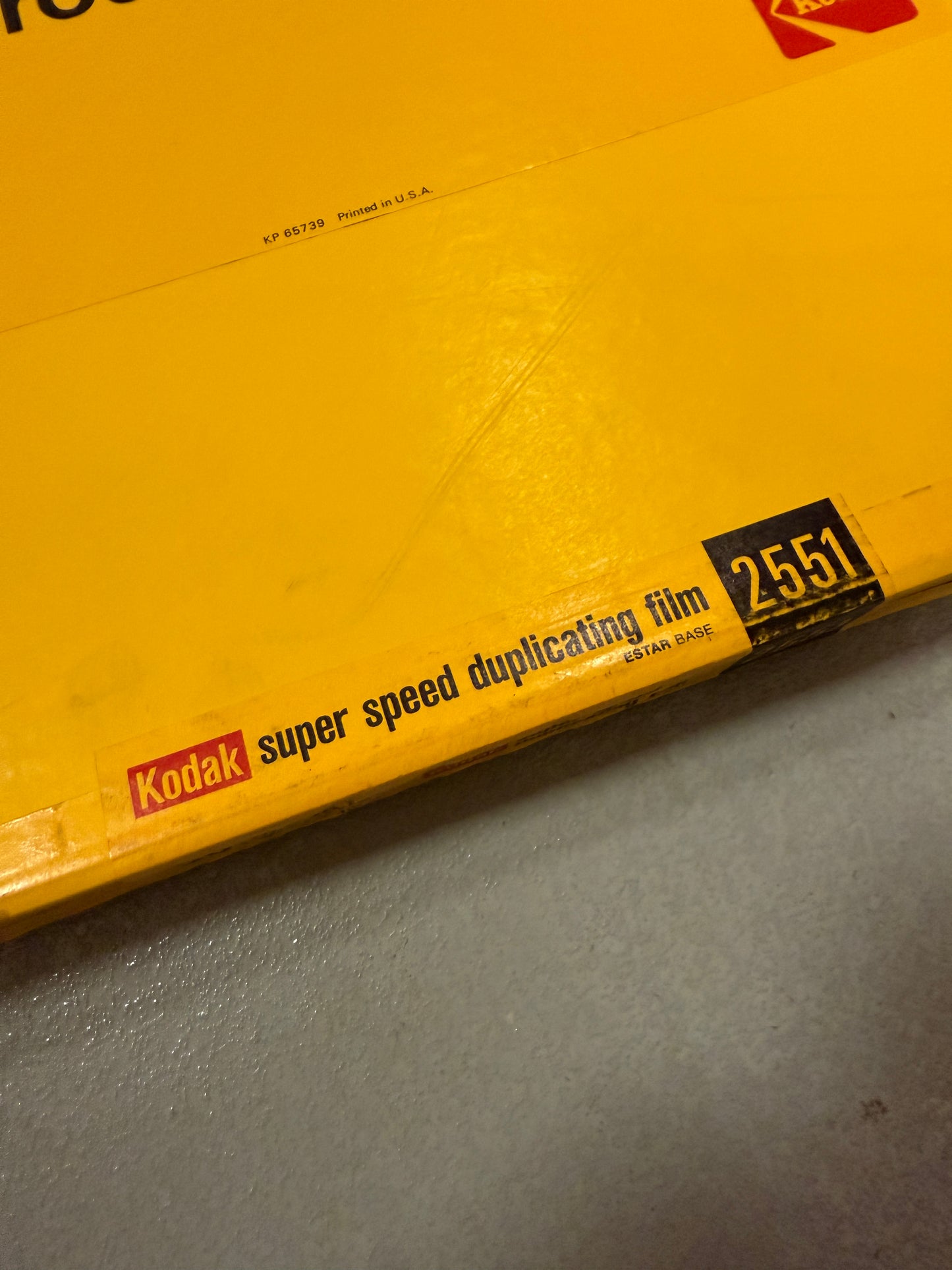 Expired 16x20 RARE KODAK high speed duplicating Large Format Film 50 Sheets 2551