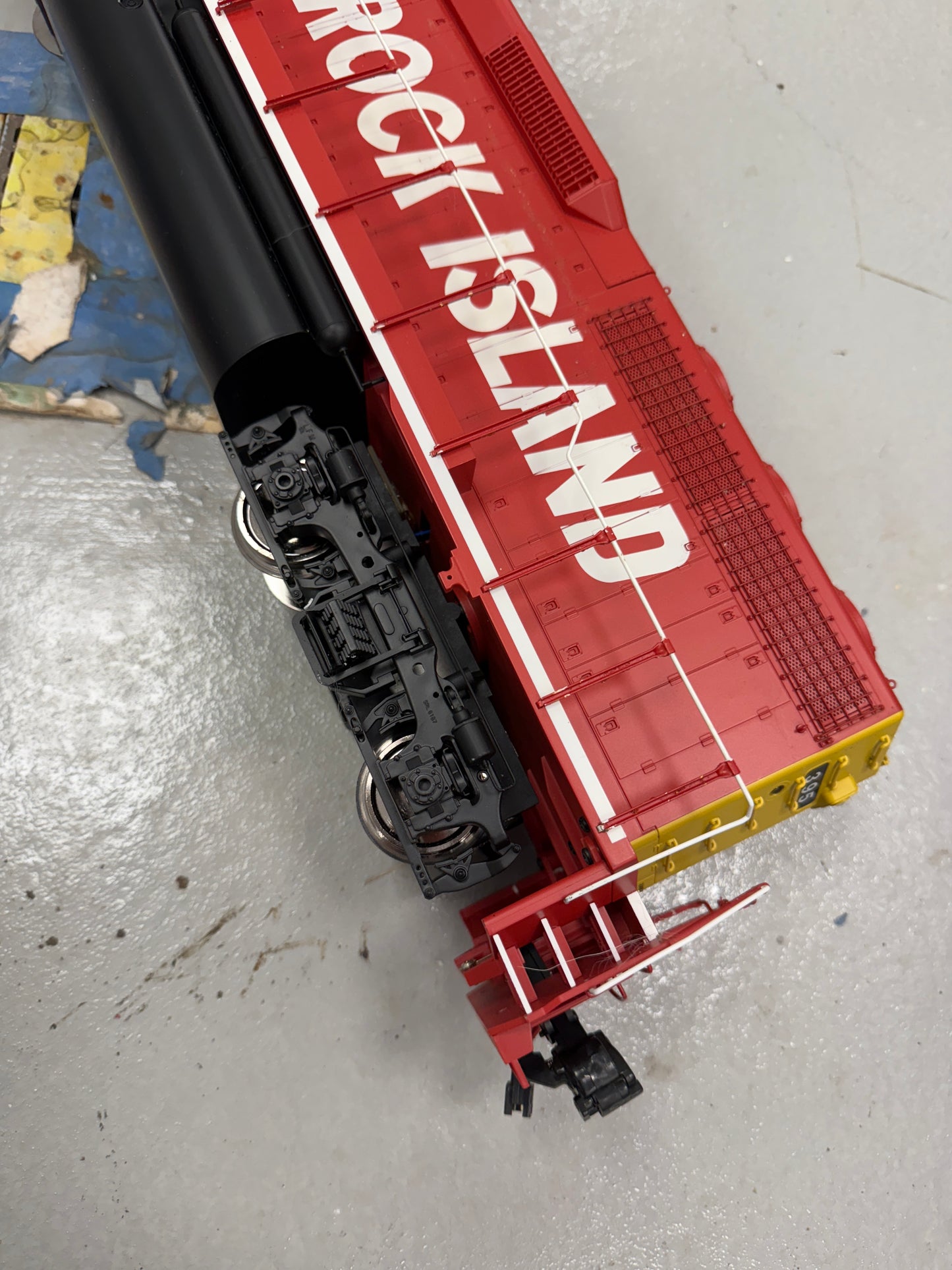 Aristo-Craft 2007 ART-23550X Rock Island Diesel Locomotive G-Scale #395 RARE