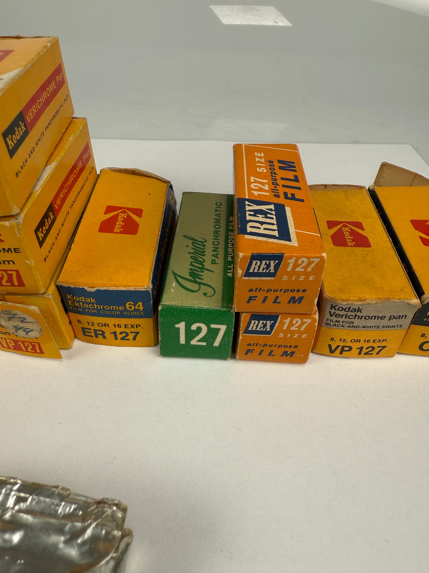 127 film lot 17 rolls Kodak, Agfa, Verichrome, etc