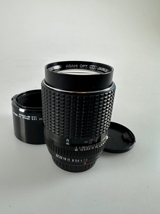 Pentax SMC 135mm f2.5 Telephoto Lens K mount