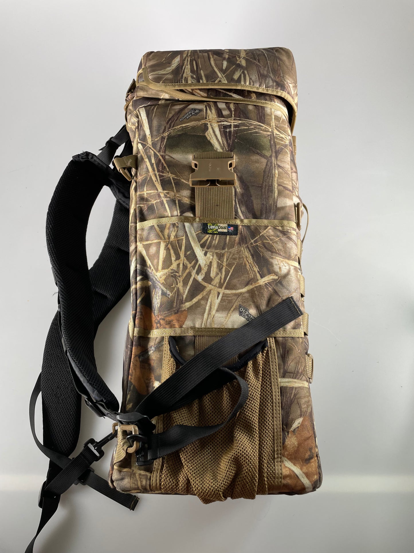 LensCoat Xpandable Long Lens Case/Backpack- RealTree camo