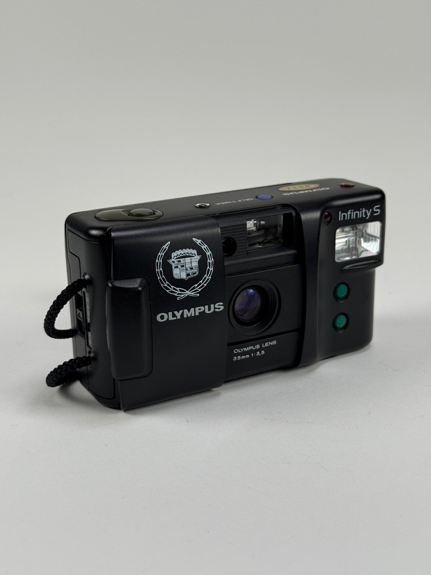 Olympus Infinity S 35mm Point and Shoot 35mm f3.5 Cadillac