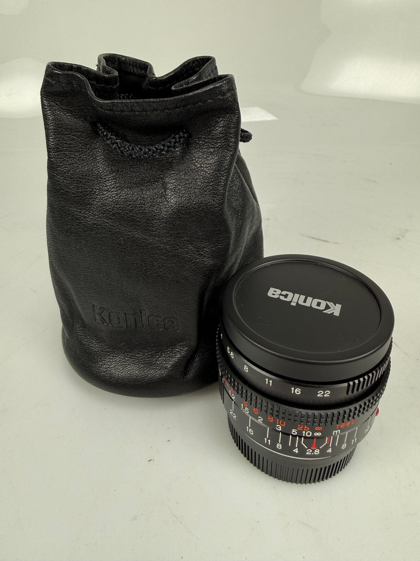 Konica M-HEXANON 28mm F2.8 Lens for Leica M Mount