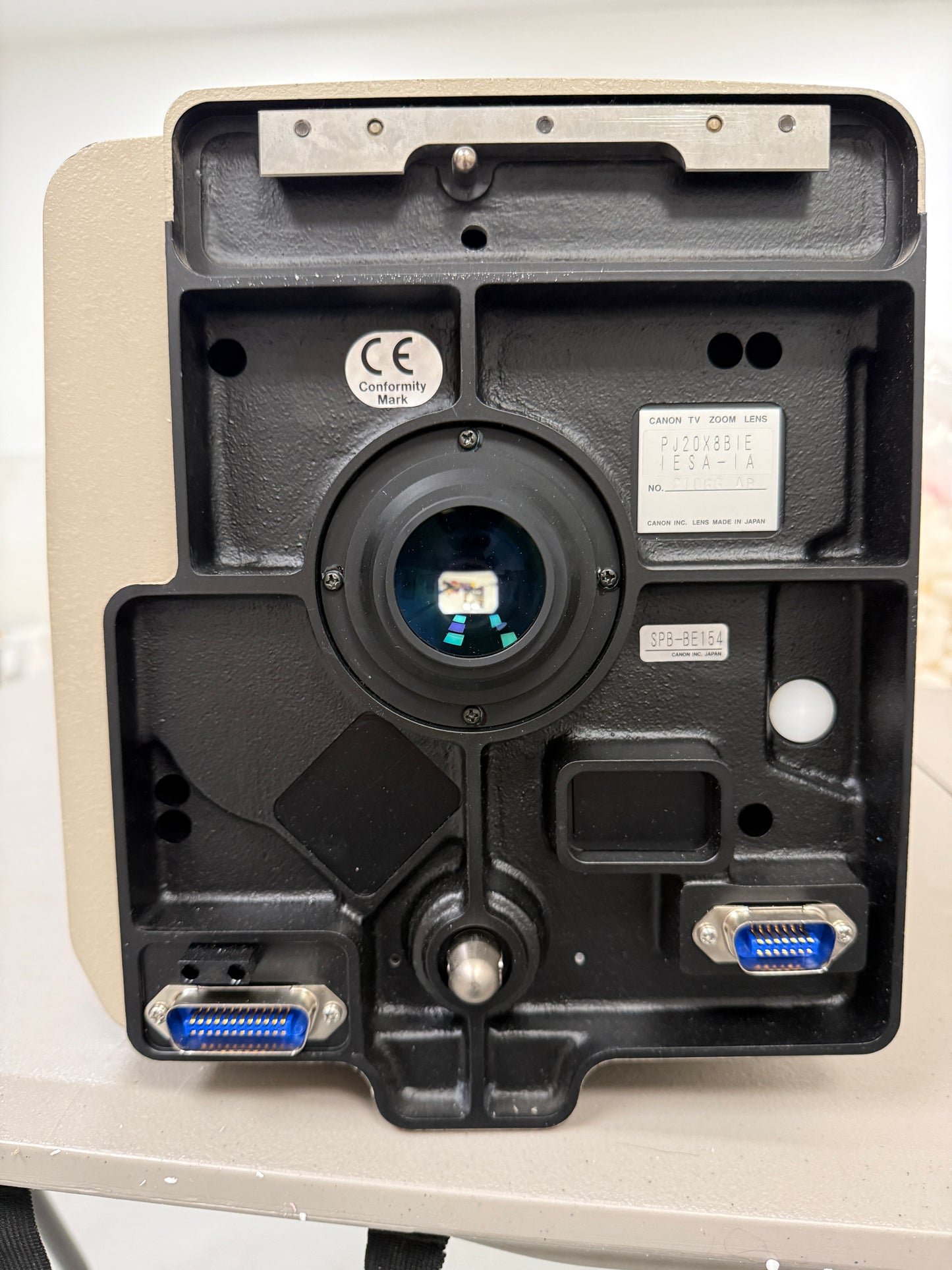 Canon Super E20 PJ20x8B IE 8-160mm f1.5 TV Lens w/ Servo Module