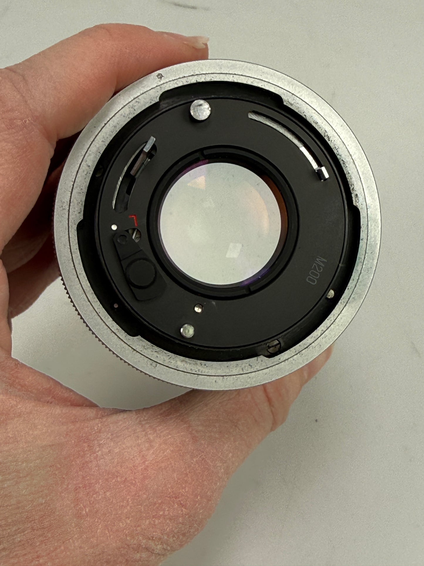 Canon 50mm F1.8 Chrome Nose FD mount lens