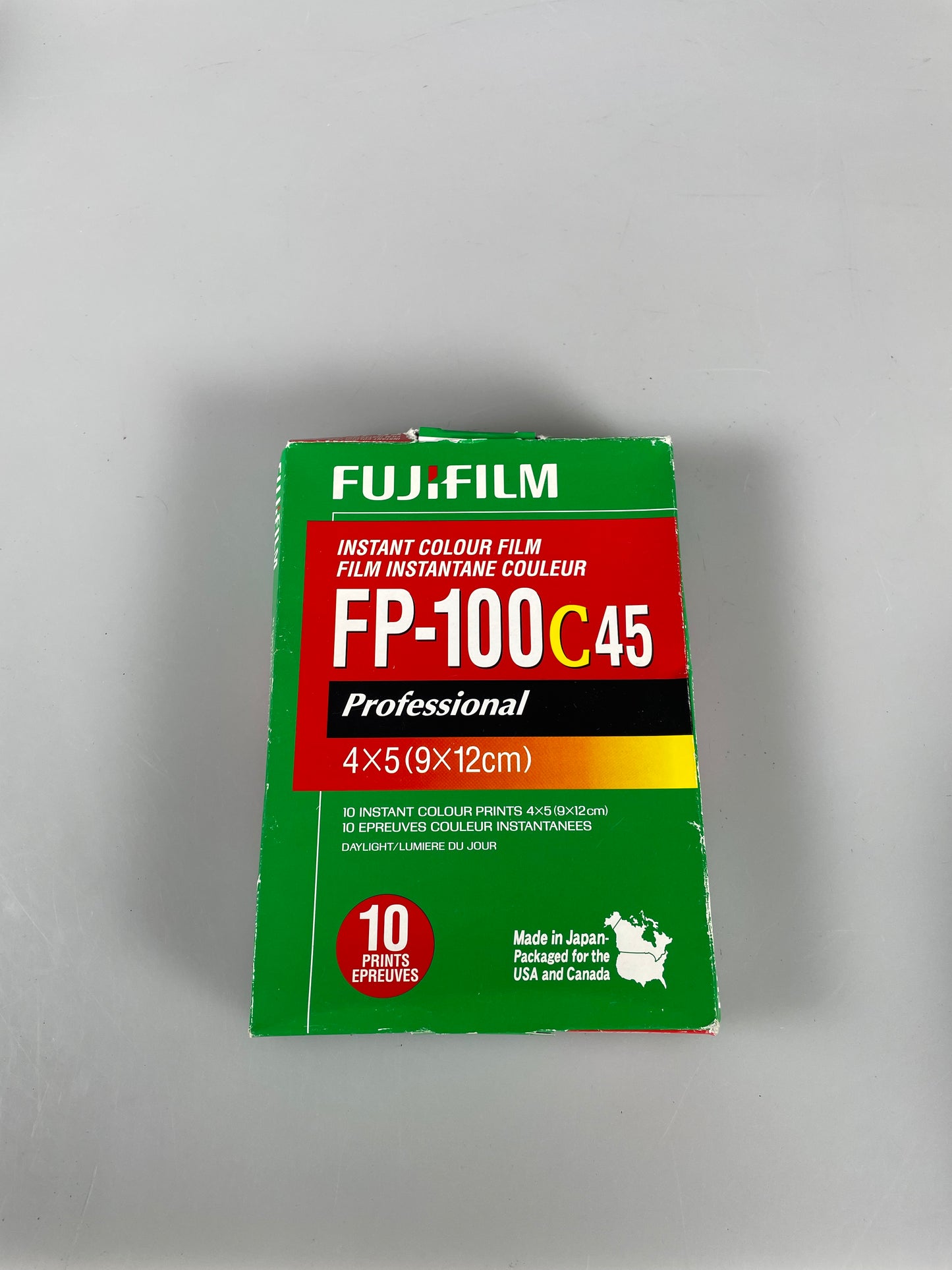 Fujifilm FP-100C 45 4x5 Color Instant Film