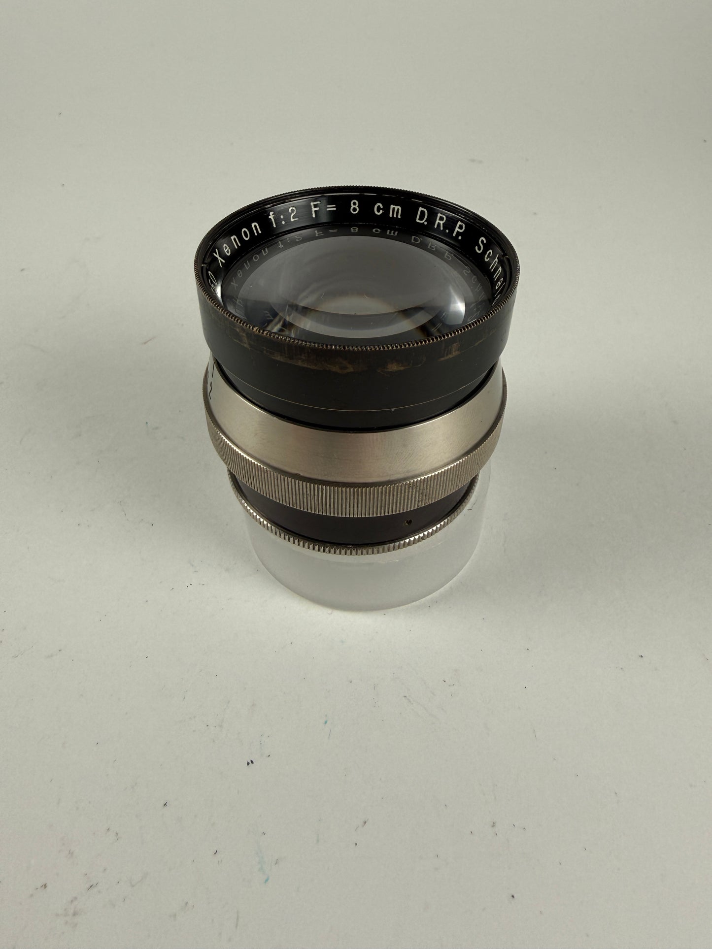 Schneider 8cm (80mm) f2 Xenon Lens "Night Exakta" M40 Screw Mount