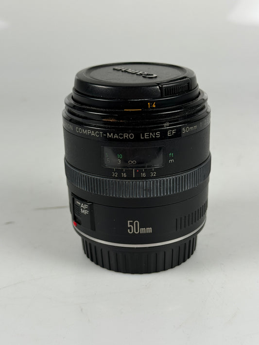 Canon EF 50mm f2.5 Compact MACRO AF Lens