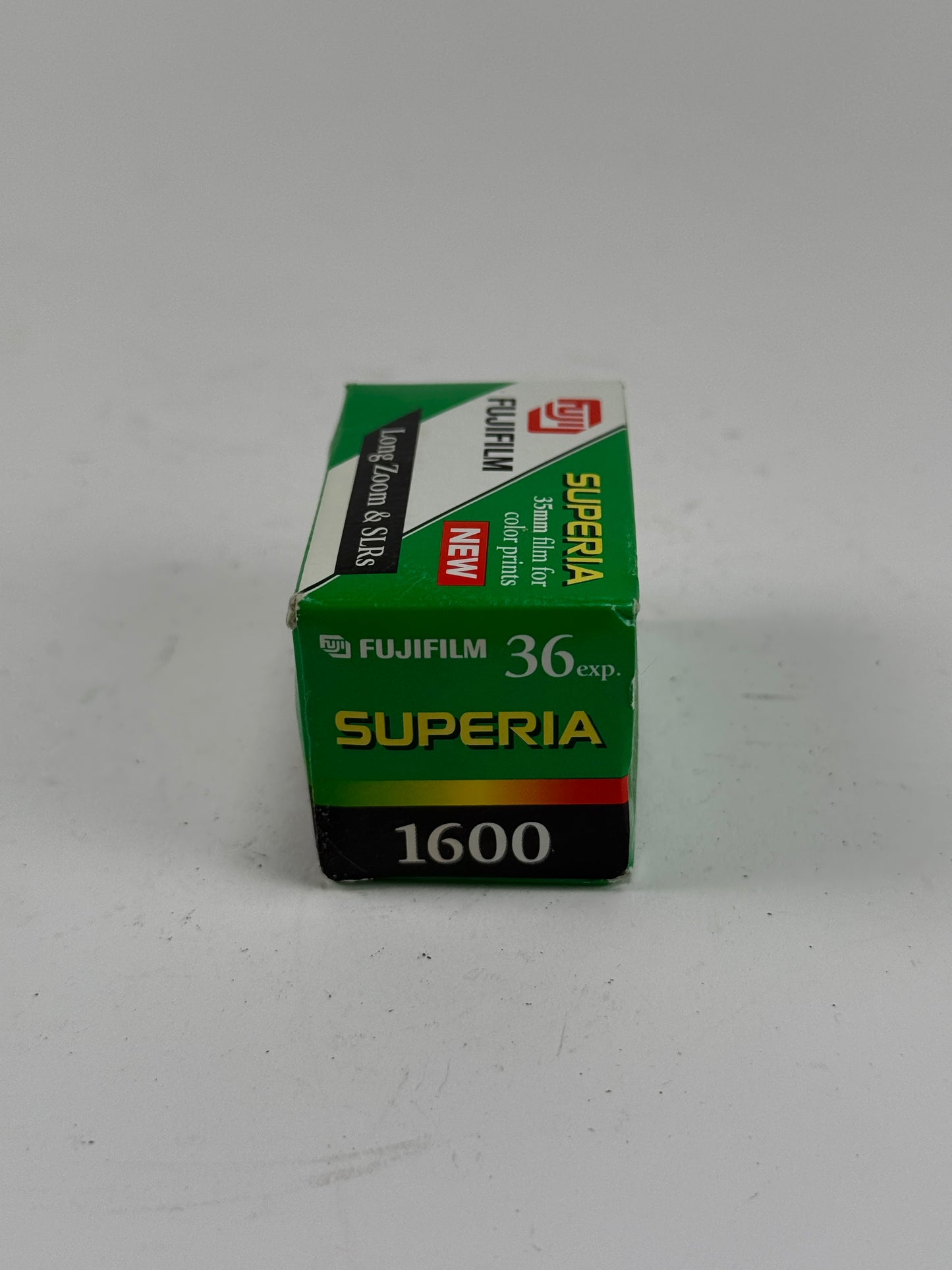 Fuji Fujicolor FUJIFILM Superia 1600 expired 35mm color film roll 36 exposures