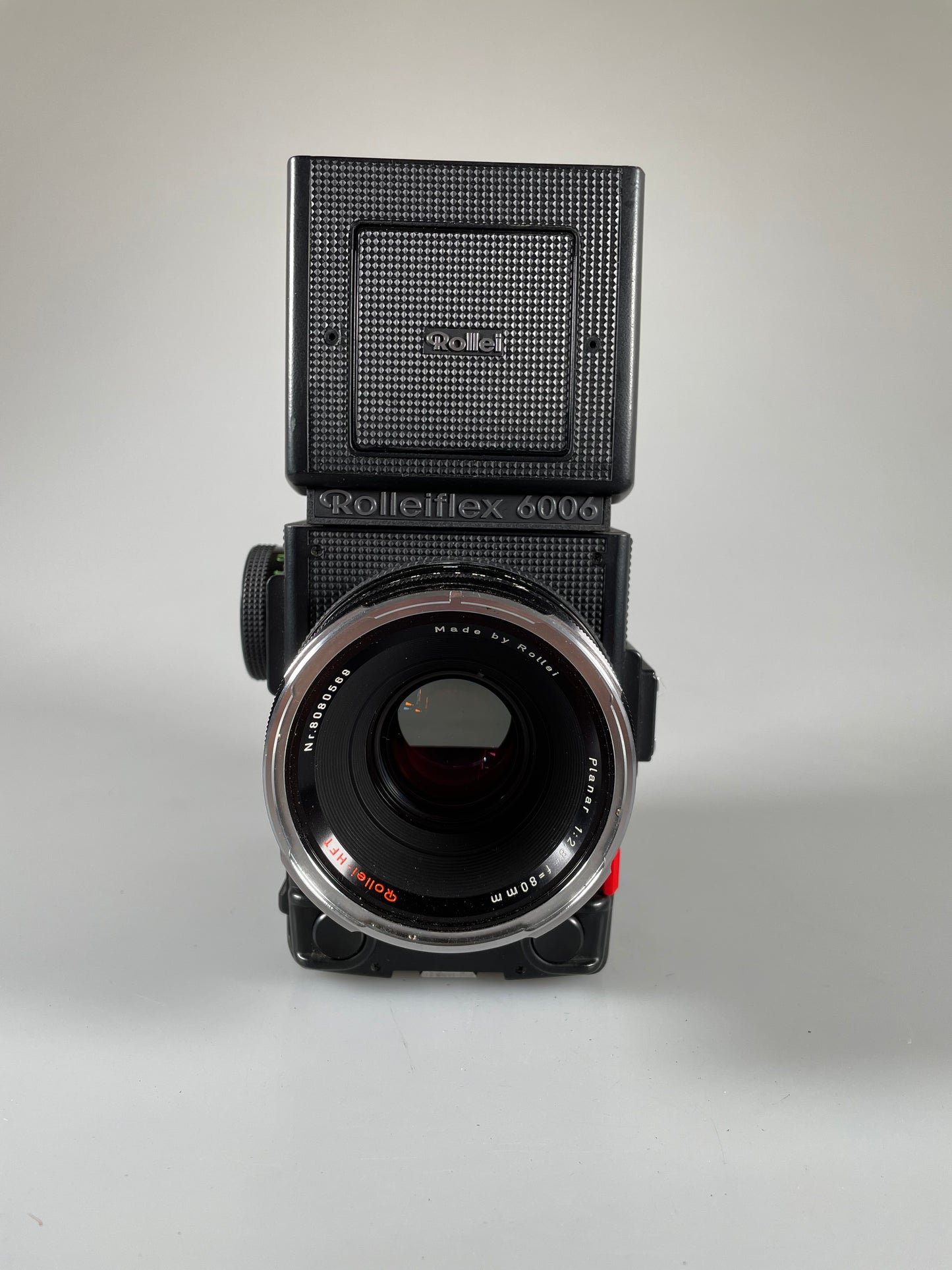 Rollei Rolleiflex 6006 Body & HFT Planar 80mm F2.8 Lens, 120 Film Magazine