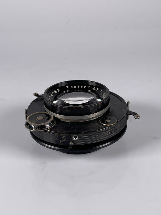 Carl Zeiss Jena 165mm 16.5cm f4.5 Tessar in Dial-Set Compur Shutter